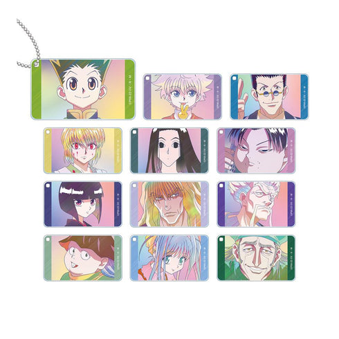 『HUNTER×HUNTER』トレーディング Ani-Art clear label スクエアアクリルキーホルダー ver.A(単位/BOX)【202508再販】